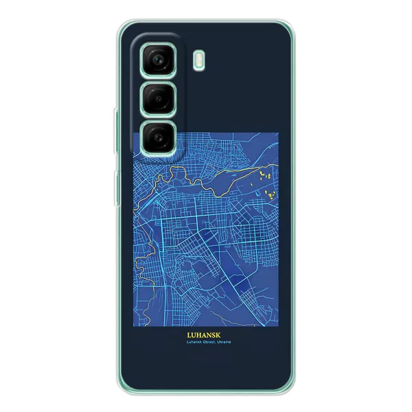 Чехол с принтом «Гуганск» для Infinix Hot 50 Pro Plus