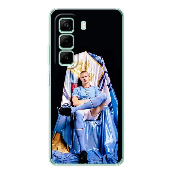 Чехол с принтом «футболист Холанн» для Infinix Hot 50 Pro Plus