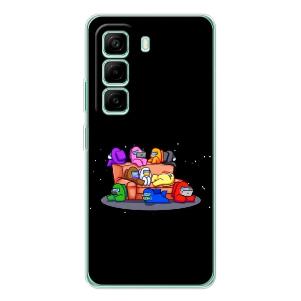 Чехол с принтом «Амонг-ас» для Infinix Hot 50 Pro Plus