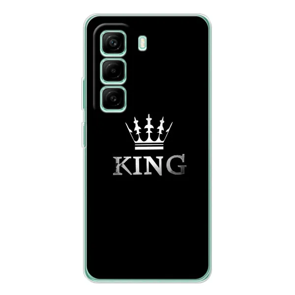 Чехол с принтом «KING» для Infinix Hot 50 Pro Plus Чехол с принтом «KING» для Infinix Hot 50 Pro Plus
