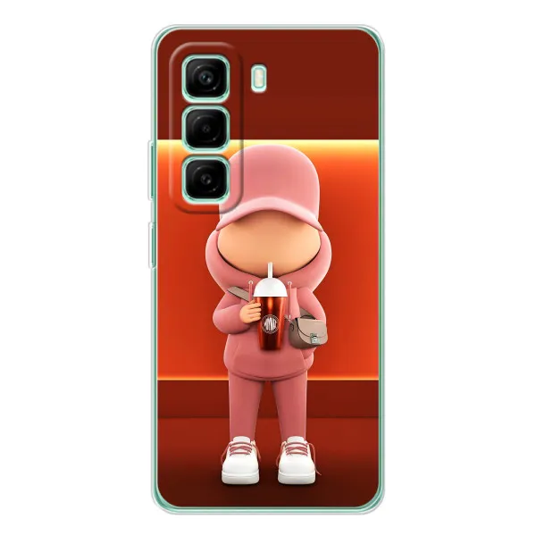Чехол с принтом «С Кофе» для Infinix Hot 50 Pro Plus Чехол с принтом «С Кофе» для Infinix Hot 50 Pro Plus