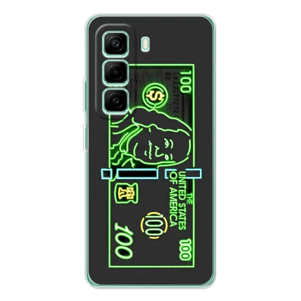 Чехол с принтом «Баксы» для Infinix Hot 50 Pro Plus
