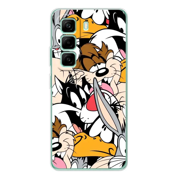 Чехол с принтом «Looney Tunes» для Infinix Hot 50 Pro Plus