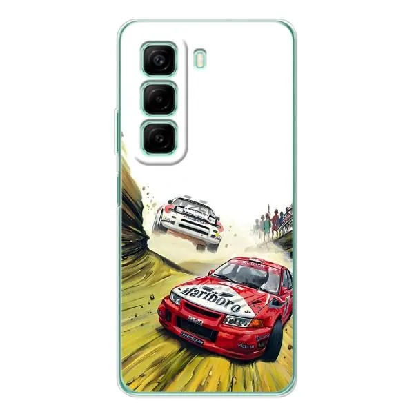 Чехол с принтом «Гоночные Тачки» для Infinix Hot 50 Pro