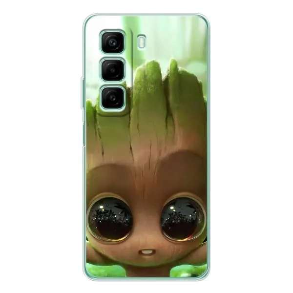 Чохол з принтом «Милий Грут» для Infinix Hot 50 Pro Чохол з принтом «Милий Грут» для Infinix Hot 50 Pro