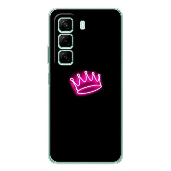 Чохол з принтом «Яскрава корона» для Infinix Hot 50 Pro
