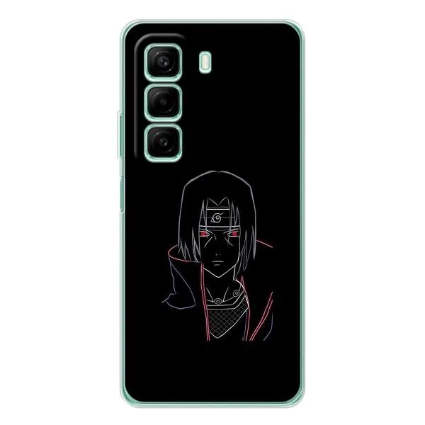Чехол с принтом «силуэт Итачи» для Infinix Hot 50