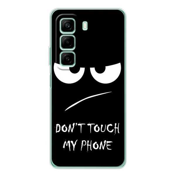 Чехол с принтом «Dont Touch» для Infinix Hot 50