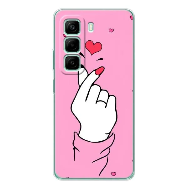 Чохол з принтом «Знак Love» для Infinix Hot 50