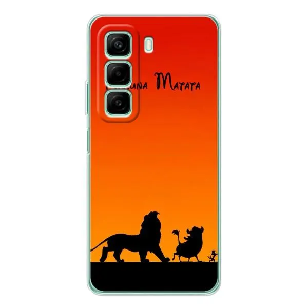 Чехол с принтом «Акуна Матата закат» для Infinix Hot 50 Чехол с принтом «Акуна Матата закат» для Infinix Hot 50