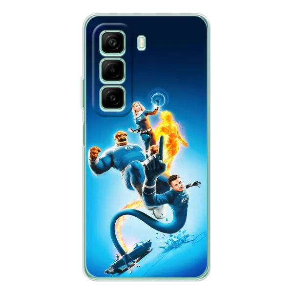 Чехол с принтом «Герои Фантастическая Четверка» для Infinix Hot 50
