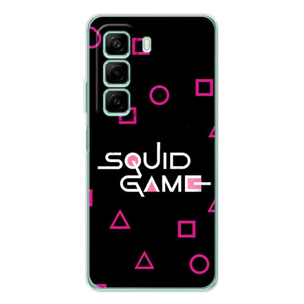 Чехол с принтом «Паттерн Игра кальмара» для Infinix Hot 50