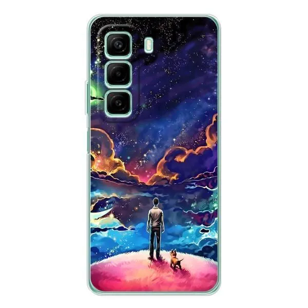 Чехол с принтом «Галактический вид» для Infinix Hot 50