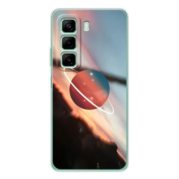 Чехол с принтом «Сатурн» для Infinix Hot 50