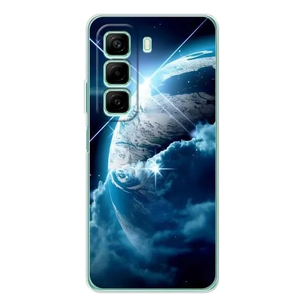 Чехол с принтом «Земля с космоса» для Infinix Hot 50