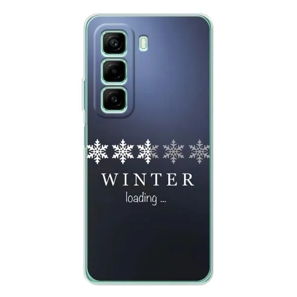 Чехол с принтом «Winter loading» для Infinix Hot 50