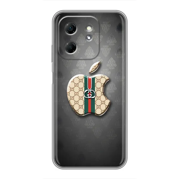 Чехол с принтом «Apple gucci» для Infinix Hot 50i
