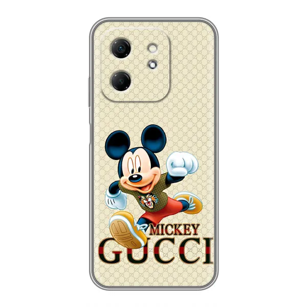 Чохол з принтом «Mikki Gucci» для Infinix Hot 50i