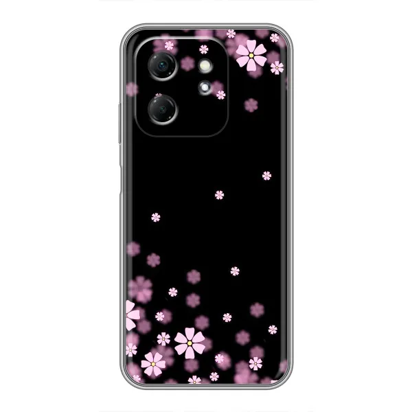 Чехол с принтом «Цветочки маленькие» для Infinix Hot 50i