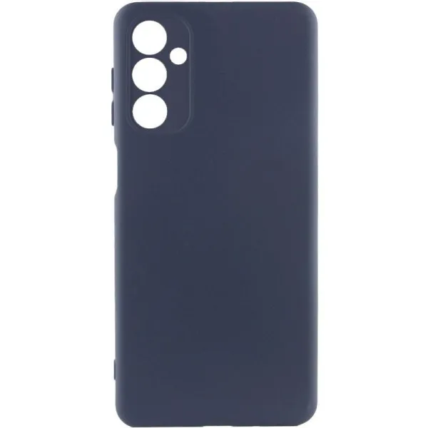 Чехол TPU GETMAN Liquid Silk Full Camera для Infinix Hot 60 Pro+ — Синий — фото 1