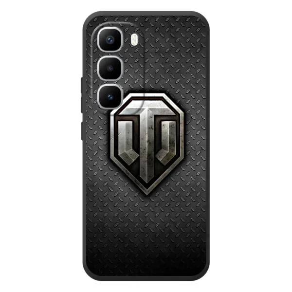 Чехол с принтом «Лого Tanks» для Infinix Hot 60 Pro Plus
