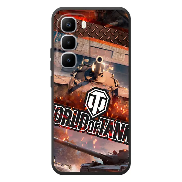 Чехол с принтом «World of Tanks» для Infinix Hot 60 Pro Plus