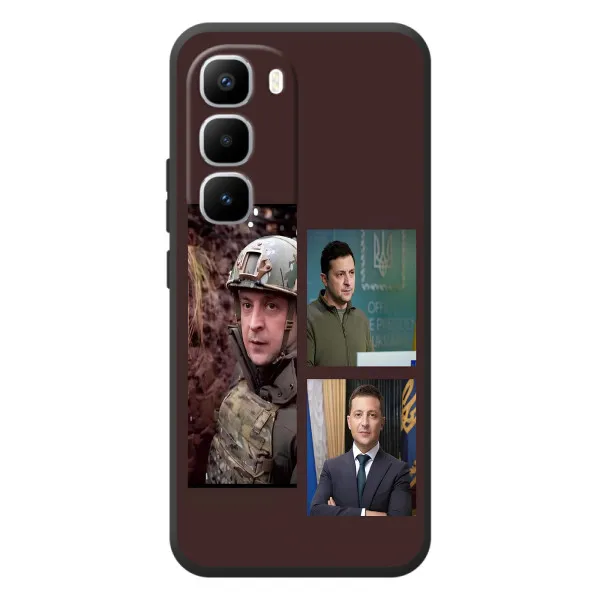 Чехол с принтом «Президент» для Infinix Hot 60 Pro Plus