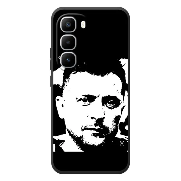 Чехол с принтом «Зеленский АРТ» для Infinix Hot 60 Pro Plus