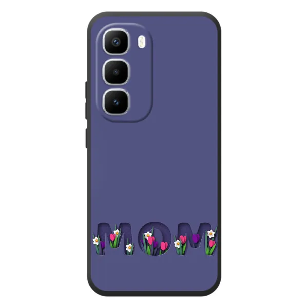 Чохол з принтом «Мама в квітах» для Infinix Hot 60 Pro Plus