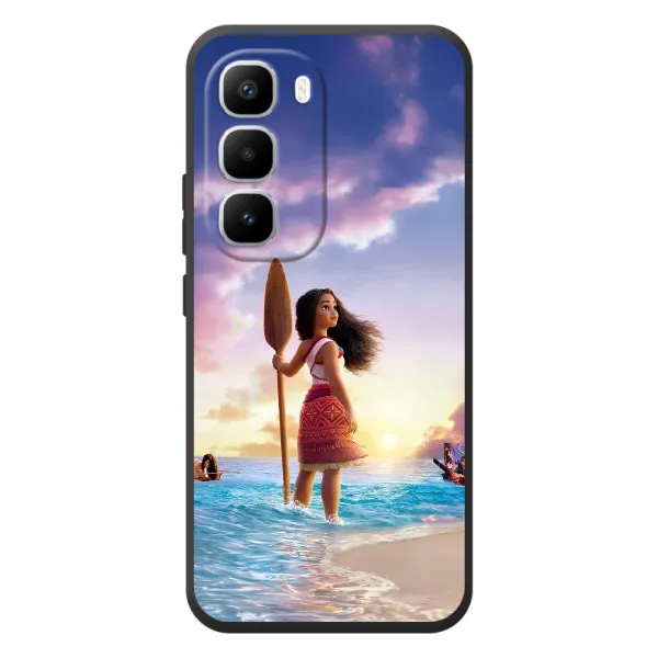 Чохол з принтом «Моана з веслом» для Infinix Hot 60 Pro Plus