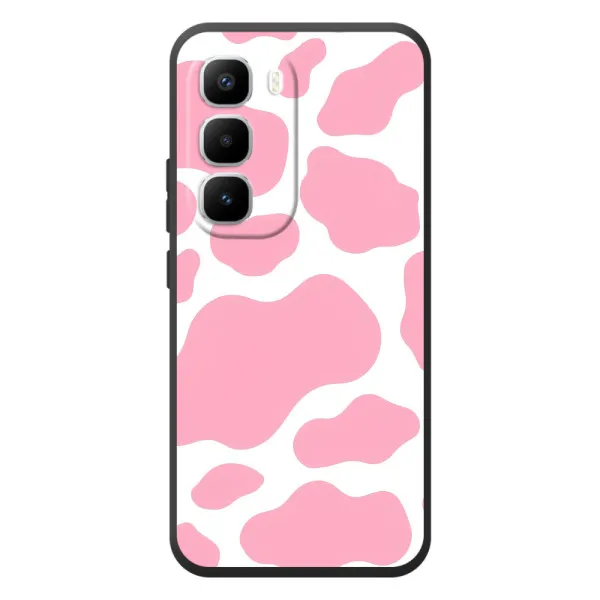 Чехол с принтом «Розовый принт» для Infinix Hot 60 Pro Plus