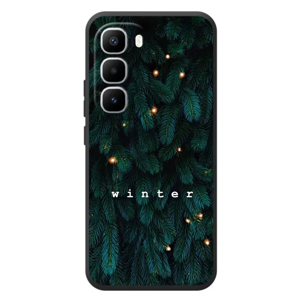 Чехол с принтом «Winter» для Infinix Hot 60 Pro Plus