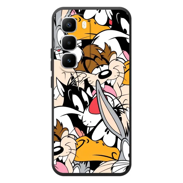Чехол с принтом «Looney Tunes» для Infinix Hot 60 Pro Plus