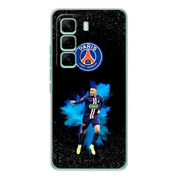 Чохол з принтом «Мбаппе ПСЖ» для Infinix Hot 60 Pro