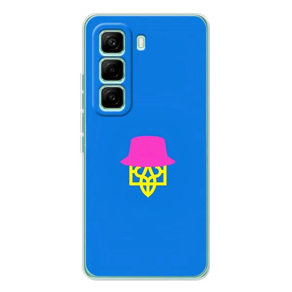 Чехол с принтом «Шапка на гербу» для Infinix Hot 60 Pro