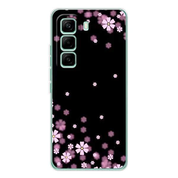 Чехол с принтом «Цветочки маленькие» для Infinix Hot 60 Pro