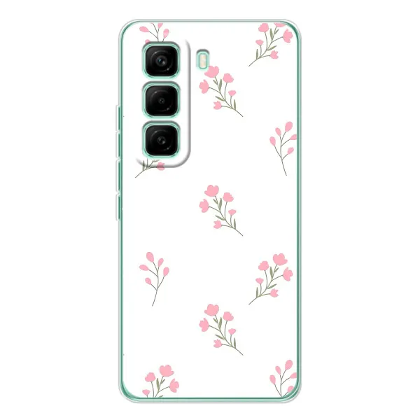 Чехол с принтом «Розовые цветы» для Infinix Hot 60 Pro Чехол с принтом «Розовые цветы» для Infinix Hot 60 Pro