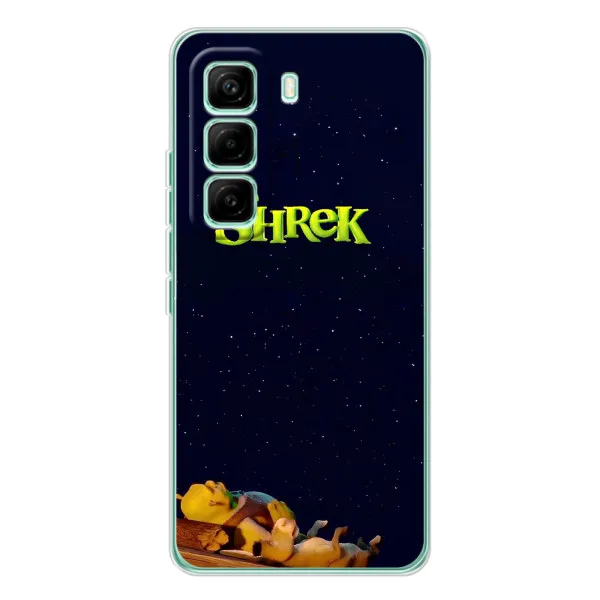 Чехол с принтом «Отдыхающий Шрек» для Infinix Hot 60 Pro Чехол с принтом «Отдыхающий Шрек» для Infinix Hot 60 Pro