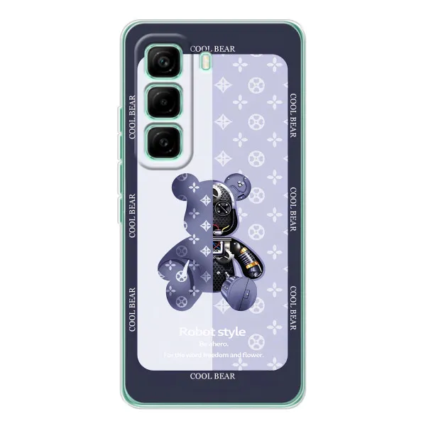 Чехол с принтом «Медвежонок LV» для Infinix Hot 60 Pro Чехол с принтом «Медвежонок LV» для Infinix Hot 60 Pro