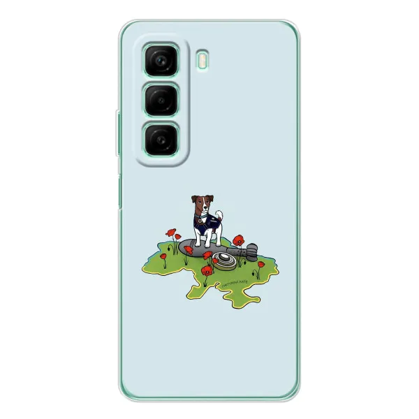 Чехол с принтом «Сапер Пес» для Infinix Hot 60