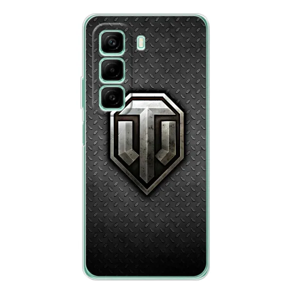 Чохол з принтом «Лого Tanks» для Infinix Hot 60 Чохол з принтом «Лого Tanks» для Infinix Hot 60
