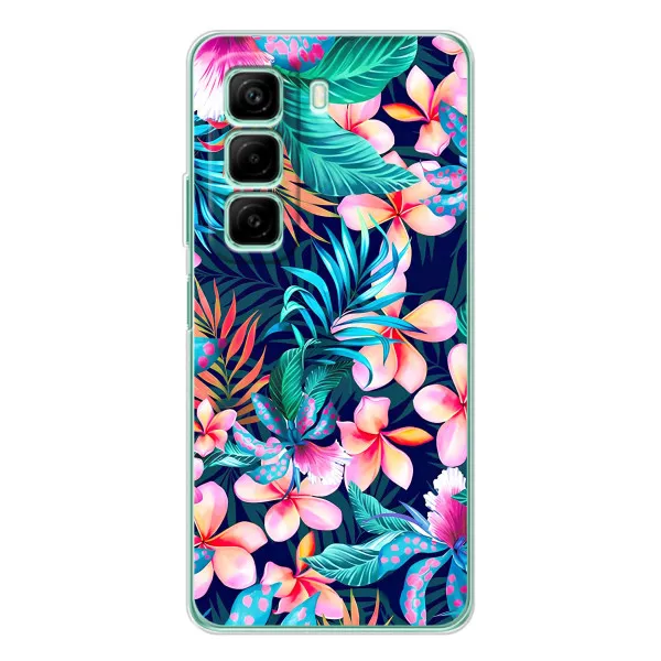 Чехол с принтом «Красочные цветы» для Infinix Hot 60 Чехол с принтом «Красочные цветы» для Infinix Hot 60