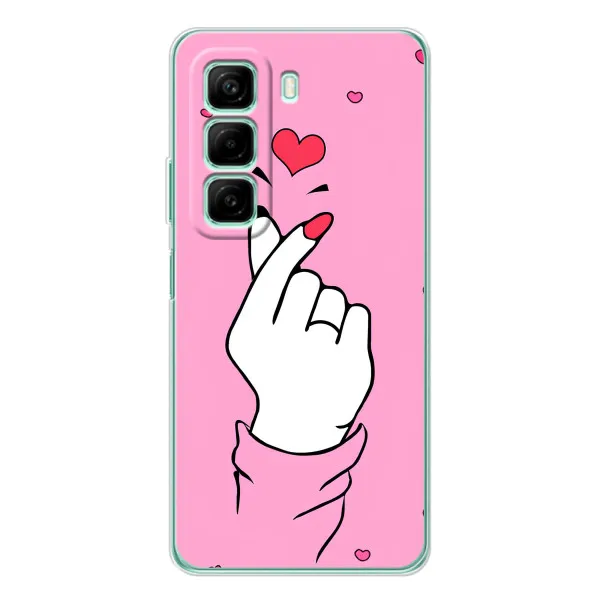 Чохол з принтом «Знак Love» для Infinix Hot 60 Чохол з принтом «Знак Love» для Infinix Hot 60