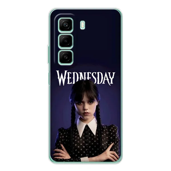 Чехол с принтом «Wednesday» для Infinix Hot 60 Чехол с принтом «Wednesday» для Infinix Hot 60