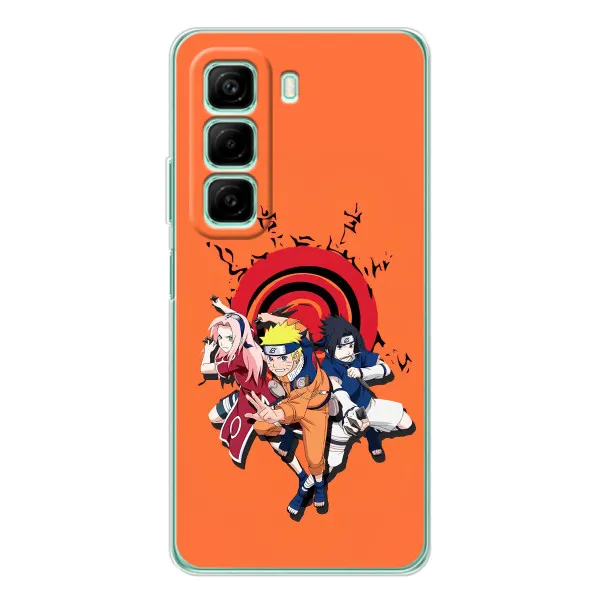 Чехол с принтом «команда Наруто» для Infinix Hot 60