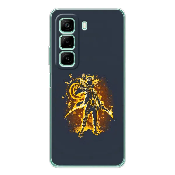Чехол с принтом «золотой Наруто» для Infinix Hot 60