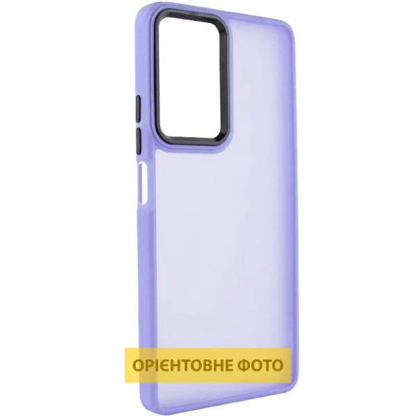 Чохол TPU+PC Lyon Frosted для Infinix Hot 60i / Hot 60 — Фіолетовий — фото 1