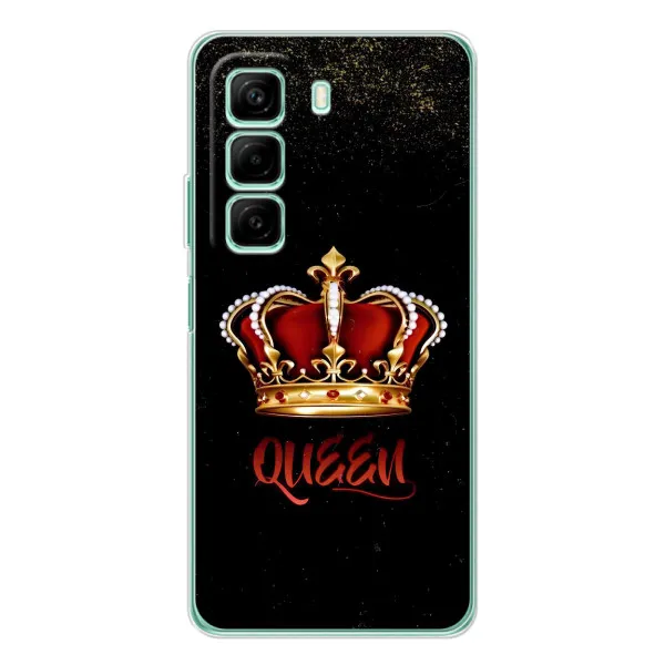 Чехол с принтом «Корона короля» для Infinix Hot 60i Чехол с принтом «Корона короля» для Infinix Hot 60i