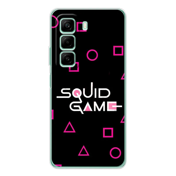Чехол с принтом «Паттерн Игра кальмара» для Infinix Hot 60i Чехол с принтом «Паттерн Игра кальмара» для Infinix Hot 60i