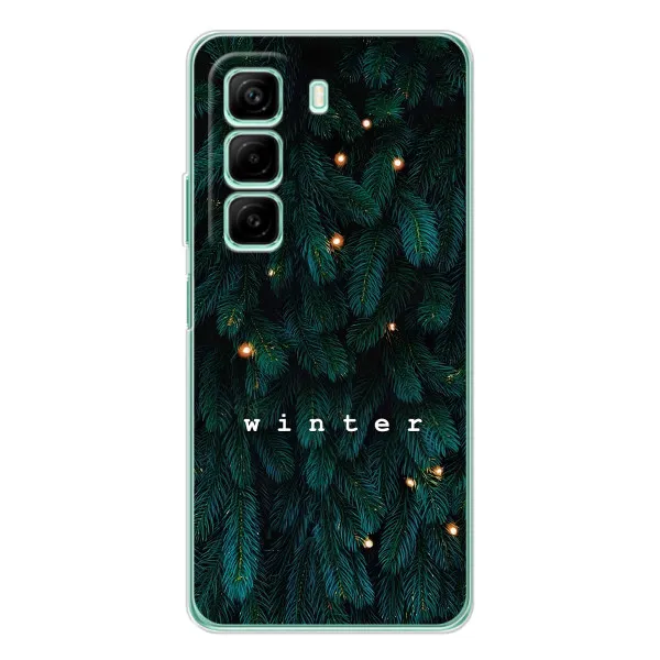 Чехол с принтом «Winter» для Infinix Hot 60i
